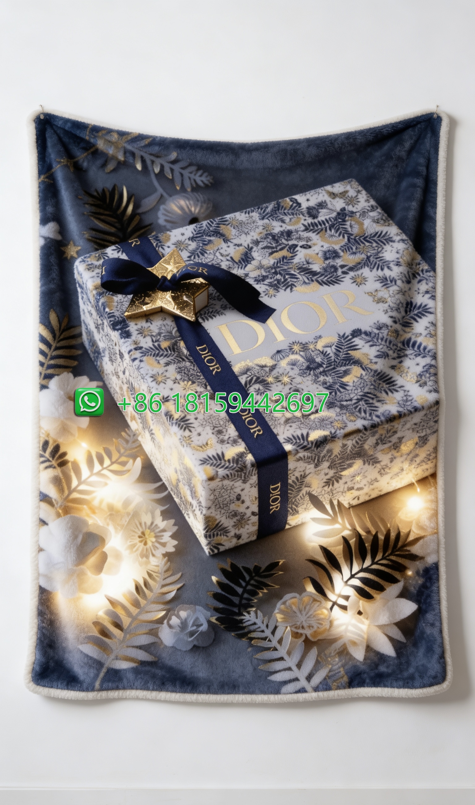 Dior Throw Blankets